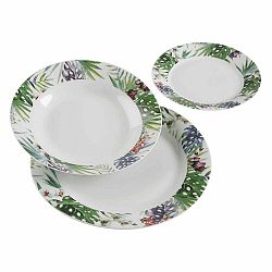 18-dielny set tanierov z porcelánu VERSA Tropical