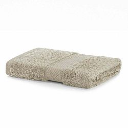 Béžový uterák DecoKing Bamby, 50 × 100 cm