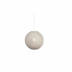Biele stropné svietidlo LABEL51 Twist, ⌀ 60 cm
