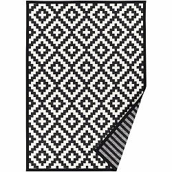 Čierno-biely vzorovaný obojstranný koberec Narma Viki, 160 x 230 cm