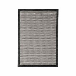 Čierny vonkajší koberec Floorita Chrome, 160 × 230 cm