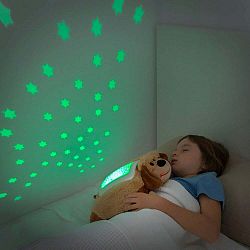 Detský plyšový LED projektor InnovaGoods Dog