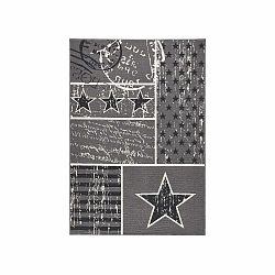 Detský sivý koberec Hanse Home Stars, 140 × 200 cm