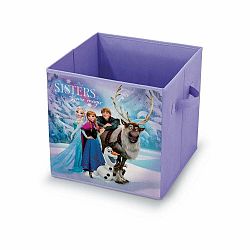 Fialový úložný box Domopak Living Frozen