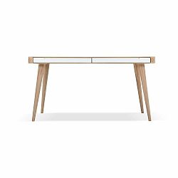 Jedálenský stôl z dubového dreva Gazzda Ena Two, 140 × 90 × 75 cm