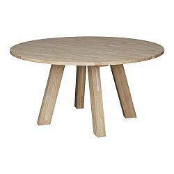Jedálenský stôl z dubového dreva WOOOD Rhonda, Ø 150 cm