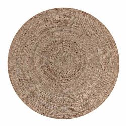 Jutový koberec LABEL51 Rug, ⌀ 180 cm