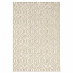 Krémový koberec Mint Rugs Shine Mero, 120 × 170 cm