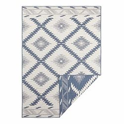 Modro-krémový vonkajší koberec Bougari Malibu, 230 x 160 cm