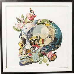 Obraz Kare Design Art Skull, 100 × 100 cm