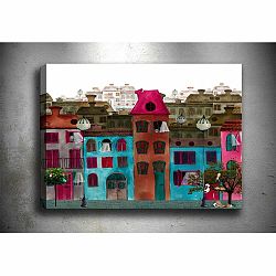 Obraz Tablo Center Colorful Houses, 60 × 40 cm