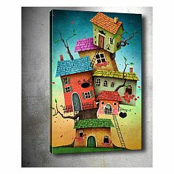Obraz Tablo Center Tree Houses, 40 × 60 cm