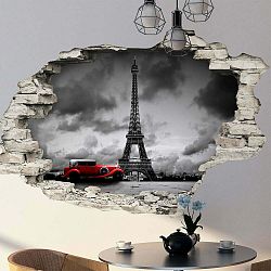 Samolepka Ambiance ladscape Paris, 60 × 90 cm