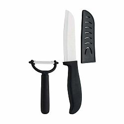 Set nože s chráničom a škrabky Premier Housewares