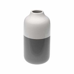 Sivo-biela keramická váza Versa Turno, výška 23,2 cm