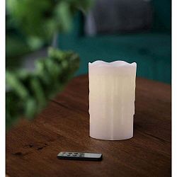 Svetelná sviečka s diaľkovým ovládačom DecoKing Subtle Sweet, výška 12,5 cm