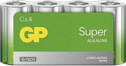 GP Alkalická batéria Super C (LR14), 4 ks
