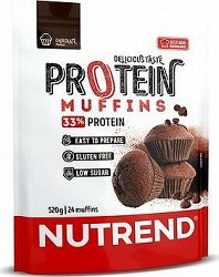 Nutrend Proteín Muffins 520 g Čokoláda