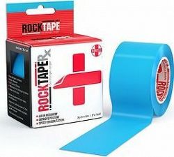 RockTape pre citlivú pokožku, kineziologická páska modrá
