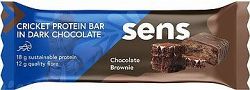 SENS Svrčková Proteínovka v tmavej čokoláde 60 g, čokoládové brownie