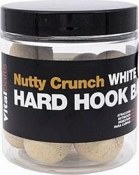 Vitalbaits Boilie Hard Hook Bait Nutty Crunch White 18 mm 100 g
